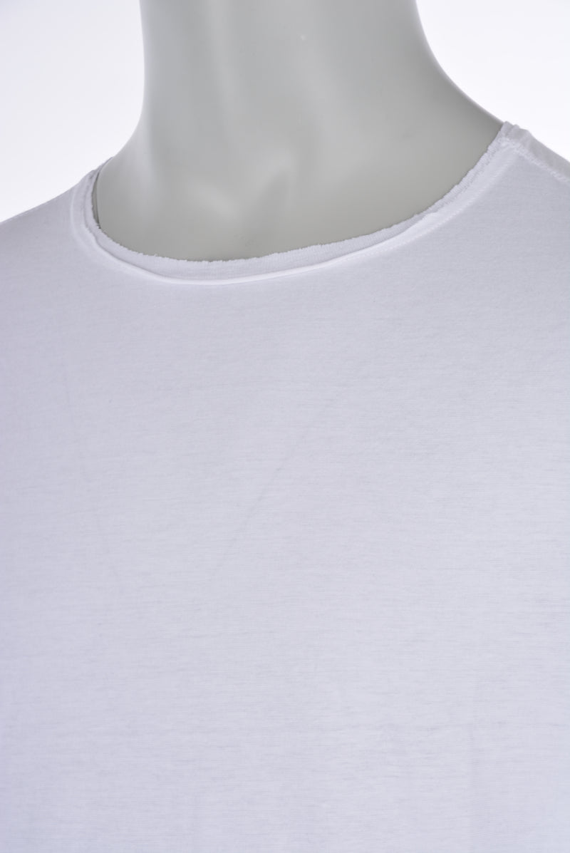Shirt LA Rund Kragen von Hannes Roether aus Baumwolle