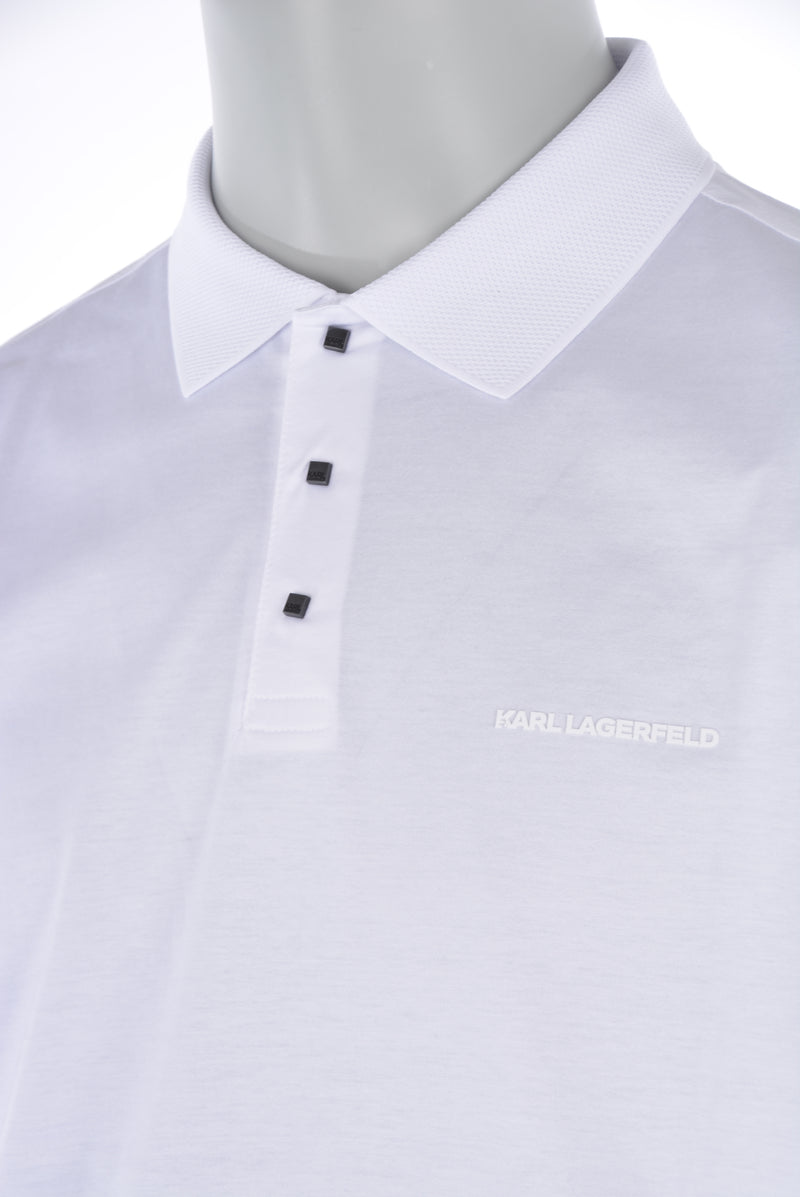 Shirt KA Polo Kragen von Karl Lagerfeld aus Baumwolle